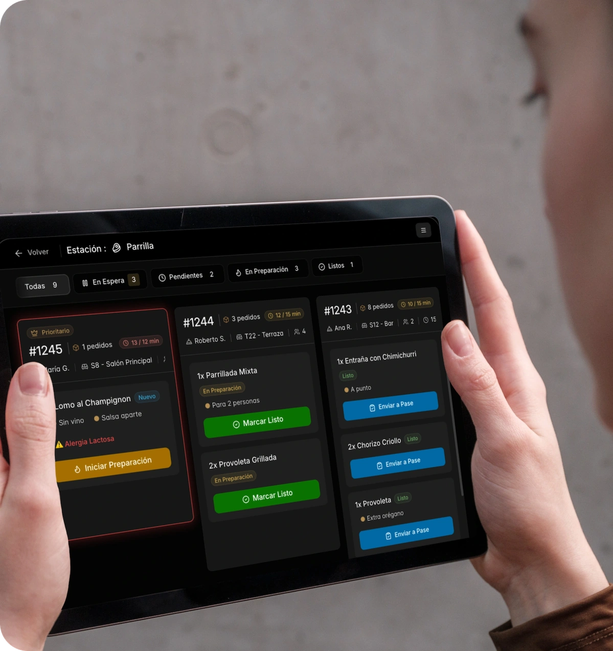 Gestión de órdenes ágil sin errores