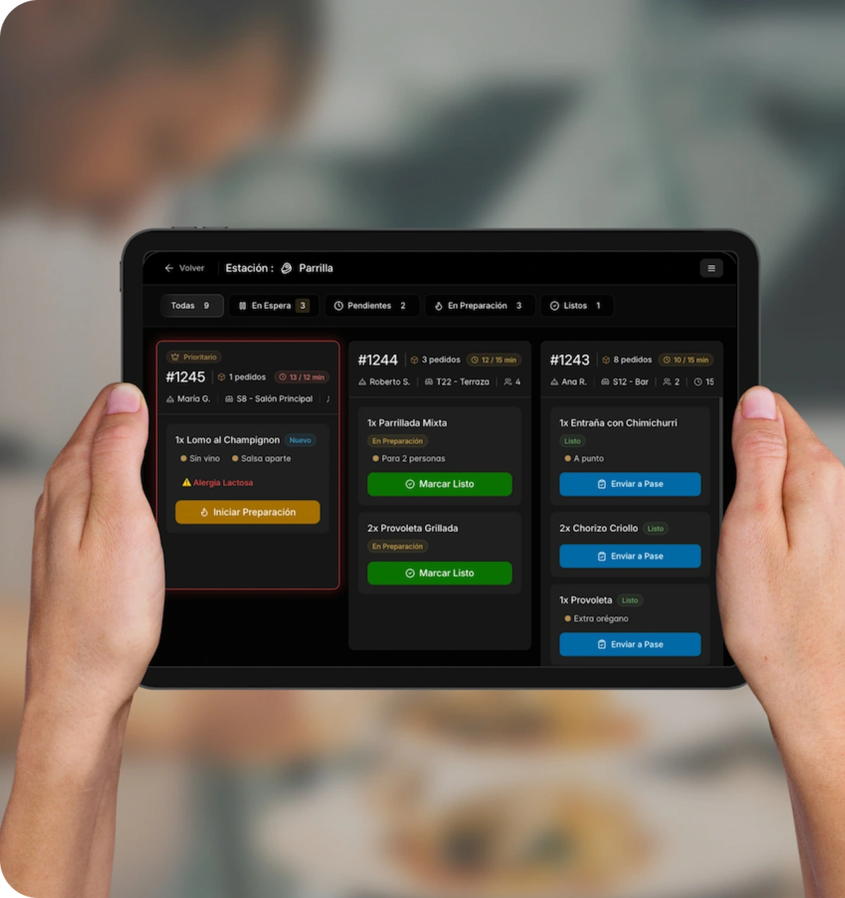 Integración nativa con Kitchen Ops